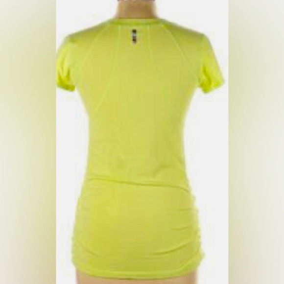 NWOT Zella Z6 Ruched Short Sleeve Tee-Women’s Medium - Picture 2 of 5